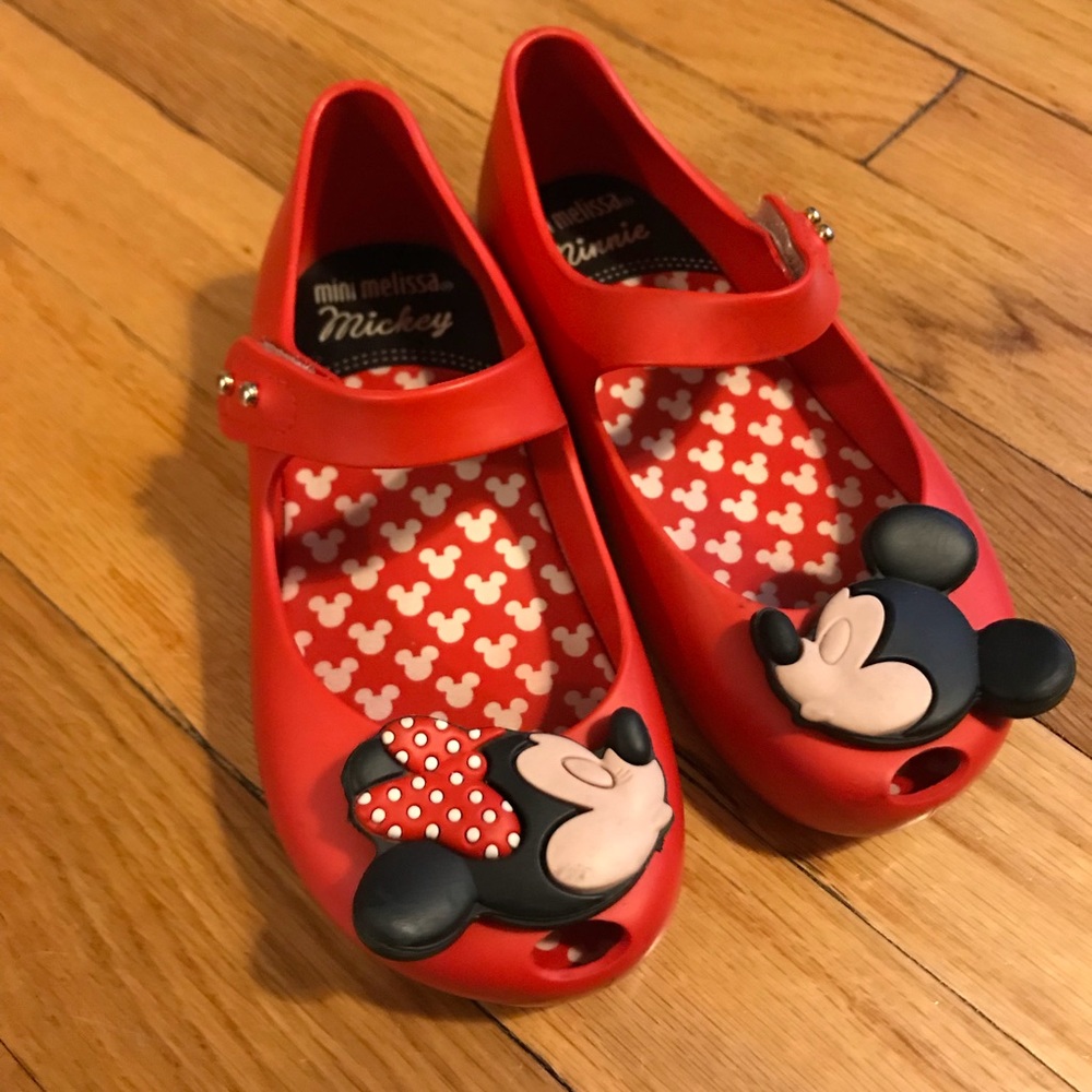 Like new mini Melissa toddler shoes